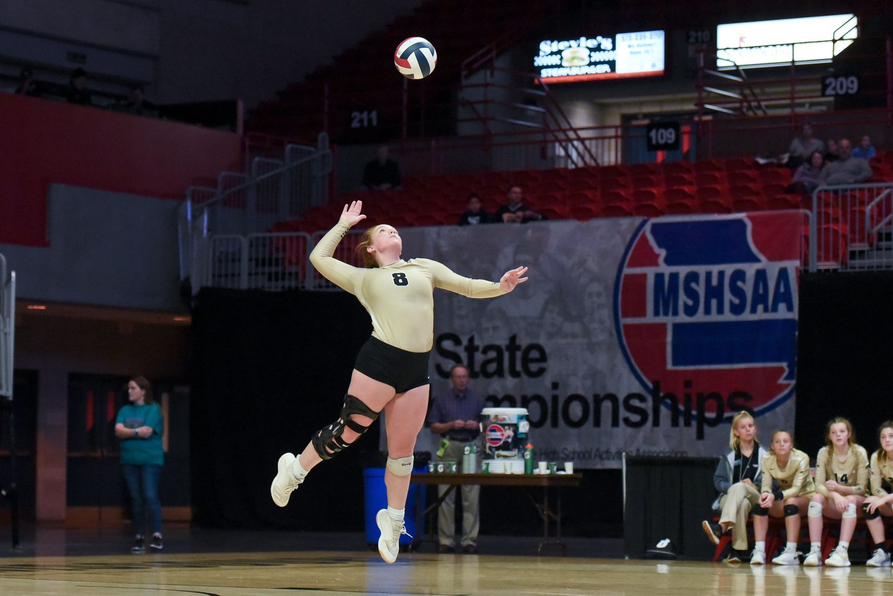 11/09/19 - Girls Volleyball - Class 3 third place match - Windsor vs St, Michael